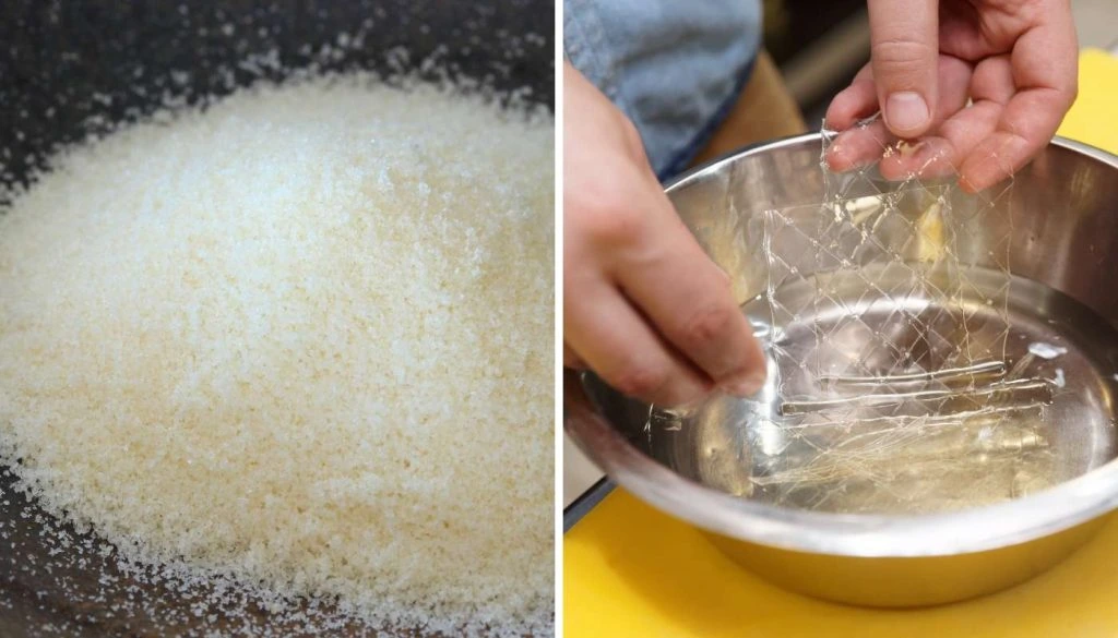 Gelatin for weight loss recipe ingredients: gelatin, green tea and collagen